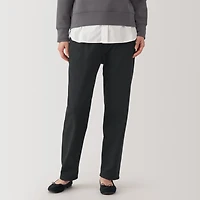Women's Washed Denim Easy Tapered Pants