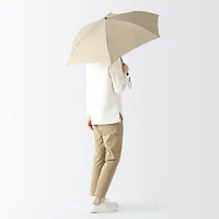 All-Weather 2-Way Foldable Umbrella Beige