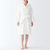 Side Seamless Pile Bathrobe