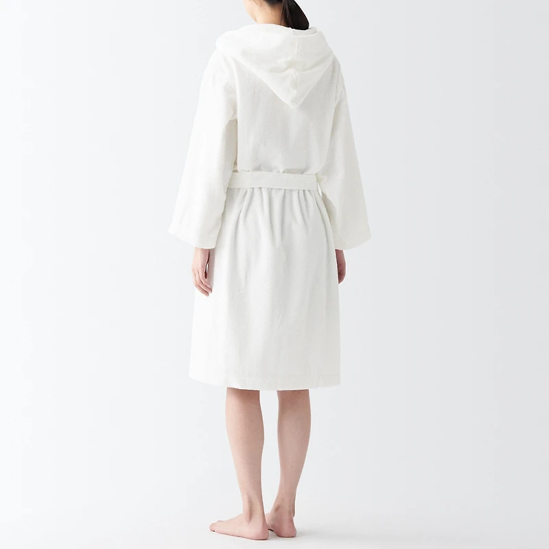 Side Seamless Pile Bathrobe