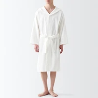 Side Seamless Pile Bathrobe