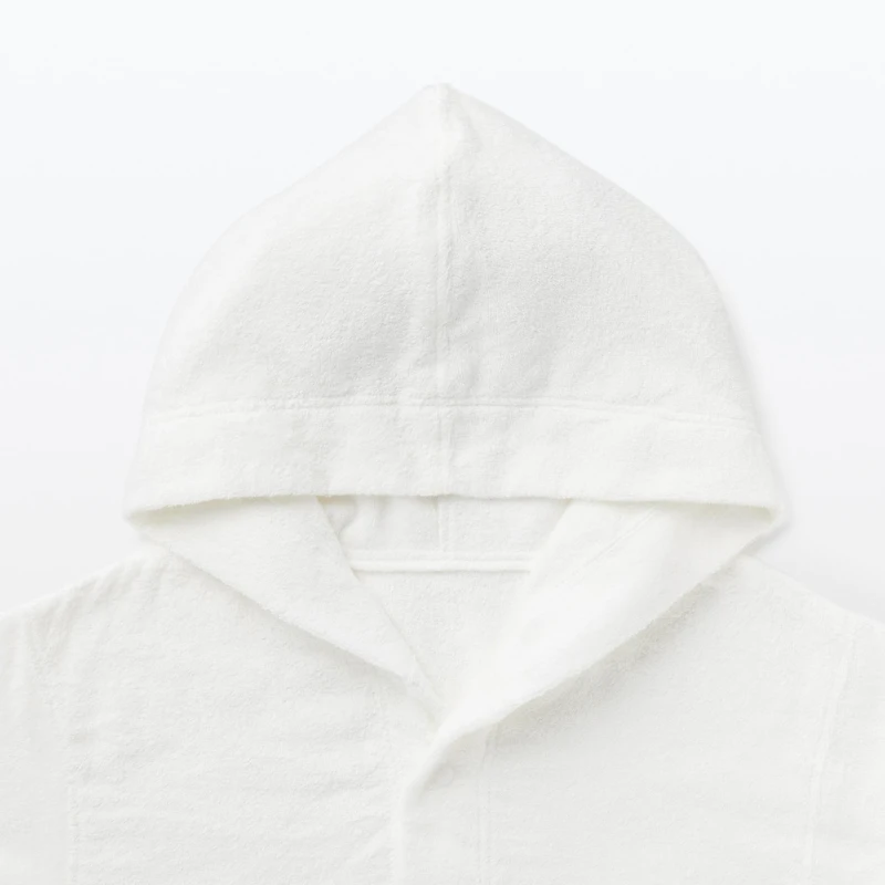 Side Seamless Pile Bathrobe