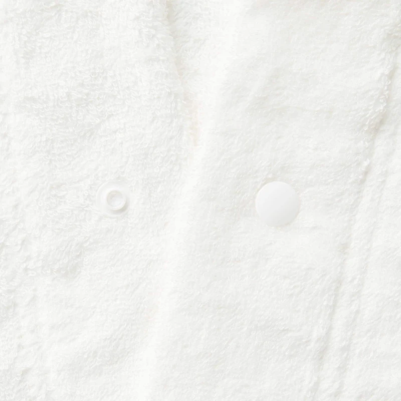 Side Seamless Pile Bathrobe