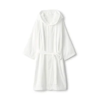 Side Seamless Pile Bathrobe