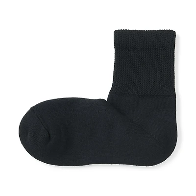 Right Angle Pile Short Socks