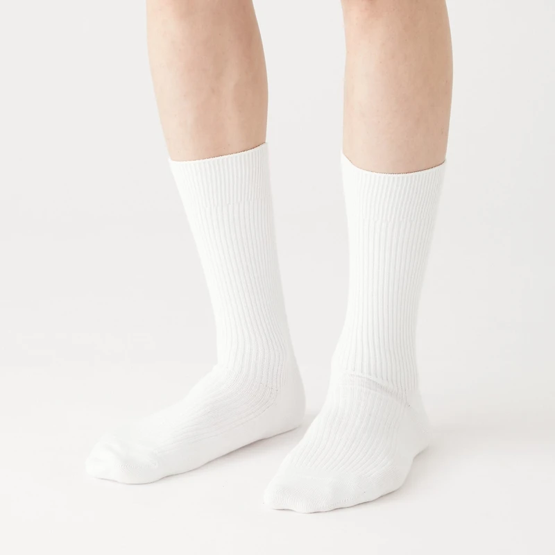 Right Angle Ribbed Socks