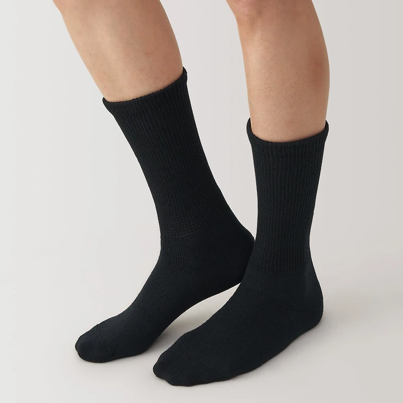 Right Angle Loose Top Pile Socks