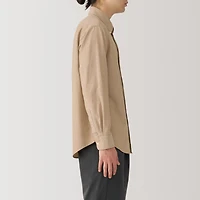 Men's Washed Oxford Button Down Long Sleeve Shirt