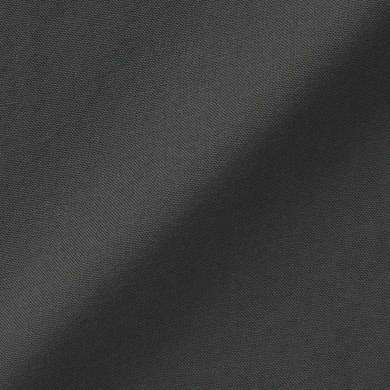Men's Washed Oxford Stand Collar Long Sleeve Shirt