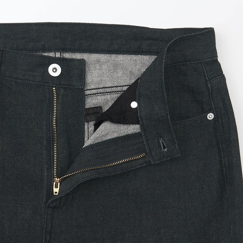 Men's Kapok Blend Straight Denim Trousers