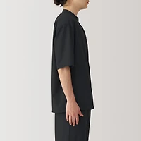 Men's Breathable Half Sleeve Collar Shirt