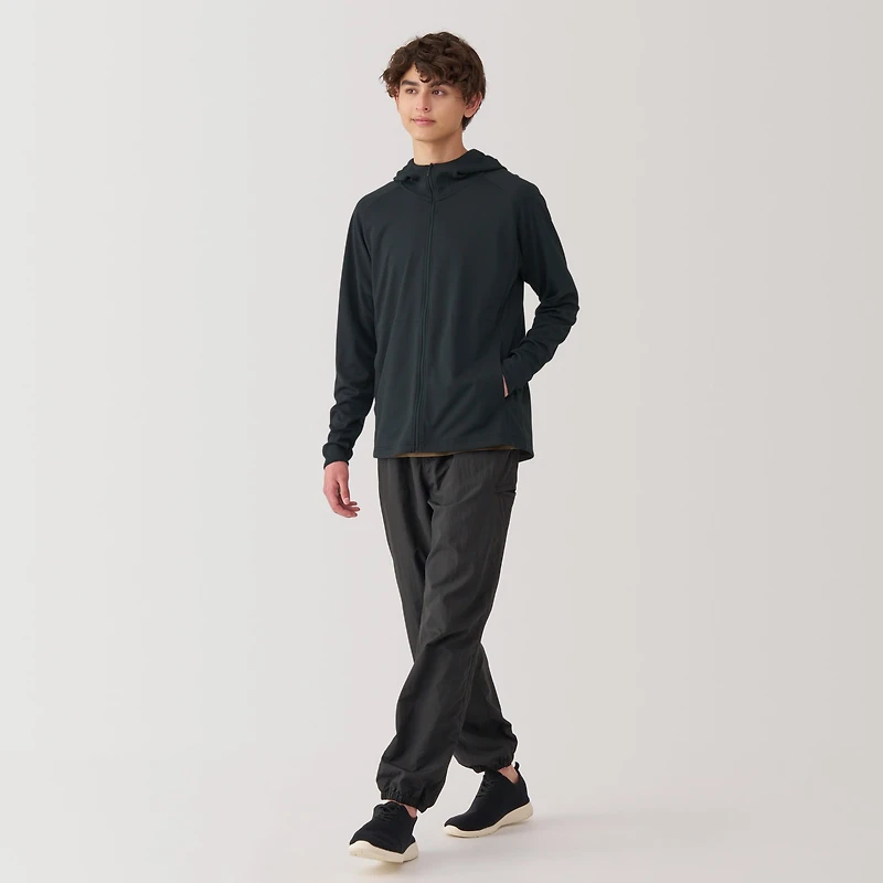 Men's UV Protection Quick Dry Zip-Up Hoodie
