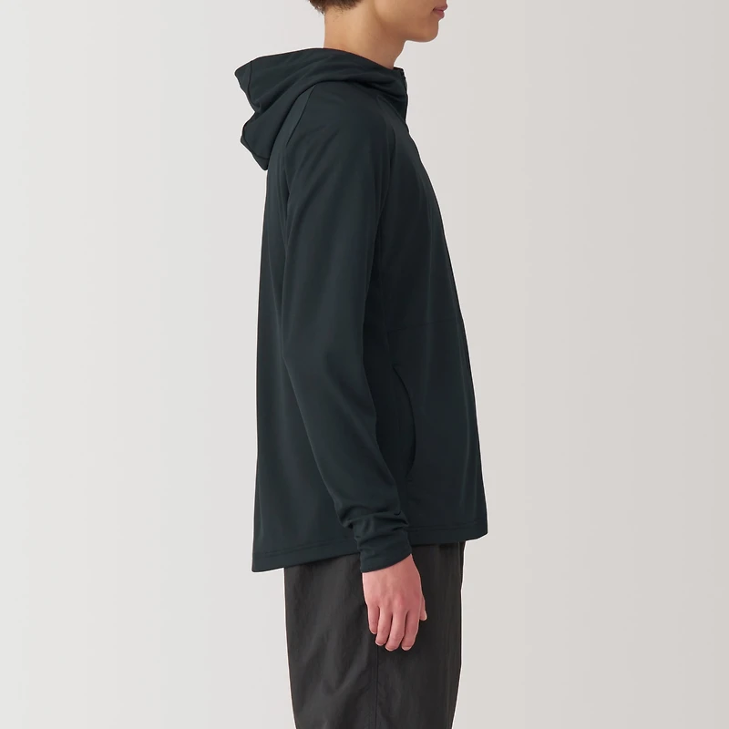 Men's UV Protection Quick Dry Zip-Up Hoodie