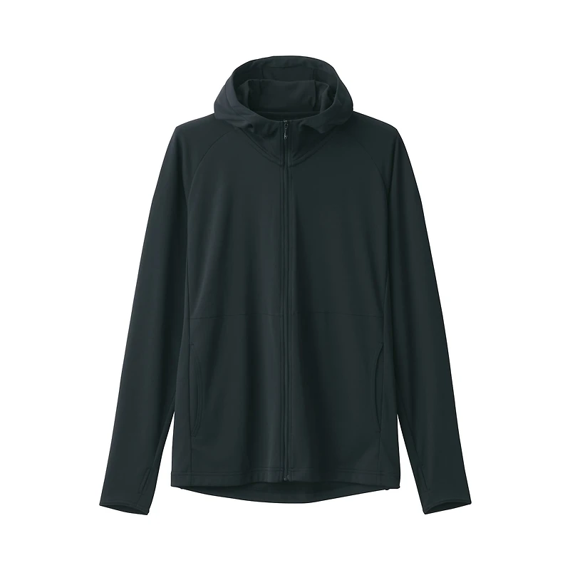 Men's UV Protection Quick Dry Zip-Up Hoodie