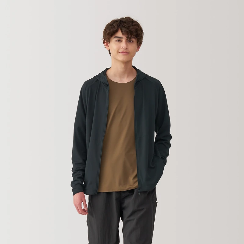 Men's UV Protection Quick Dry Zip-Up Hoodie