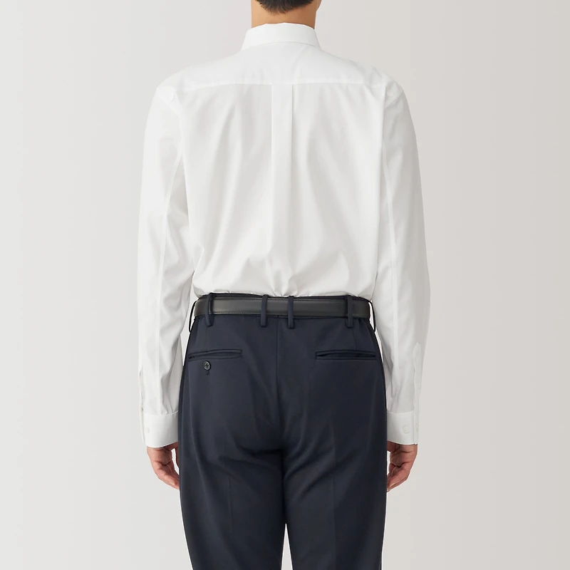 Men's Non-Iron Semi Wide Collar Shirt