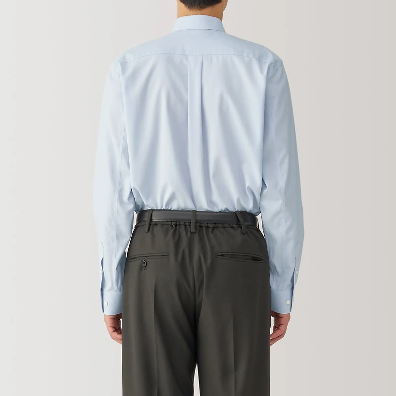 Men's Non-Iron Semi Wide Collar Shirt