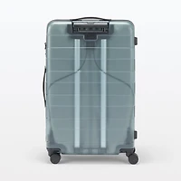 Adjustable Handle Hard Shell Suitcase 75L - Translucent | Check-In