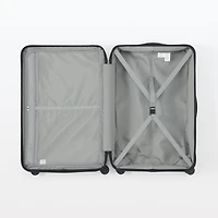 Adjustable Handle Hard Shell Suitcase 75L - Translucent | Check-In