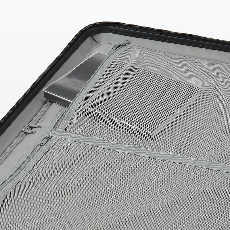 Adjustable Handle Hard Shell Suitcase 75L - Translucent | Check-In