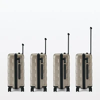 Adjustable Handle Hard Shell Suitcase 75L - Translucent | Check-In