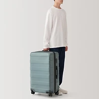 Adjustable Handle Hard Shell Suitcase 75L - Translucent | Check-In