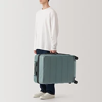 Adjustable Handle Hard Shell Suitcase 75L - Translucent | Check-In