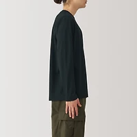 Men's Jersey Crew Neck Long Sleeve T-Shirt
