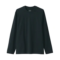 Men's Jersey Crew Neck Long Sleeve T-Shirt