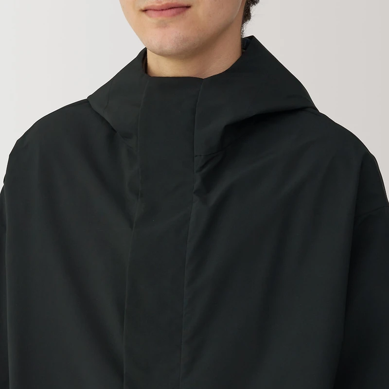 Men's Water Repellent Hooded Coat