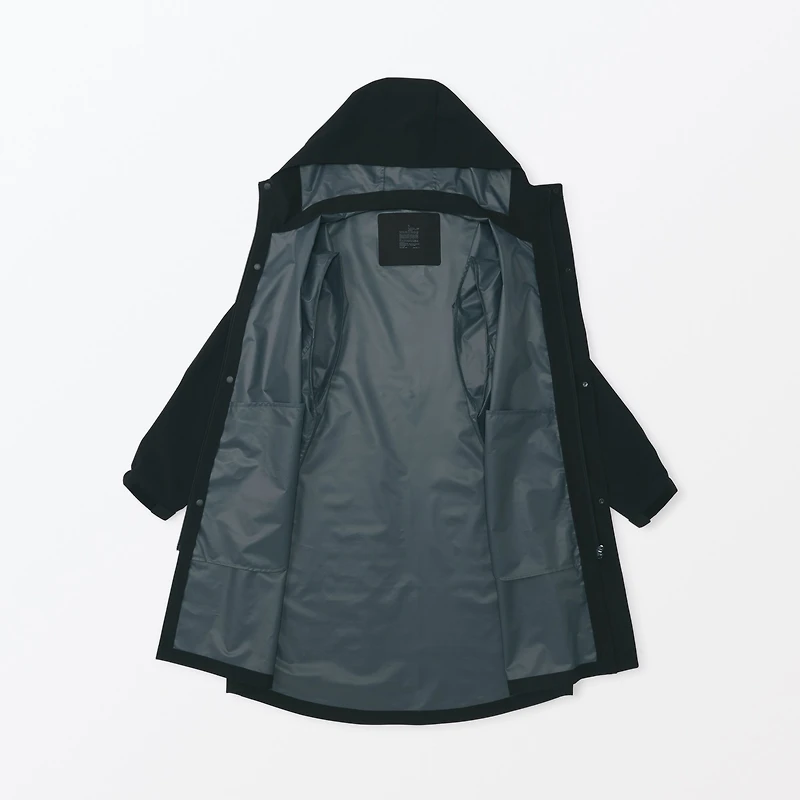 Men's Water Repellent Hooded Coat