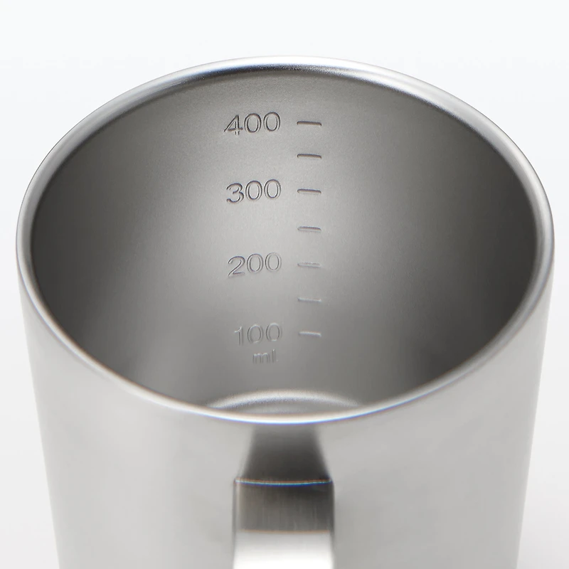 Insulated Travel Mug with Measurements 400 ml