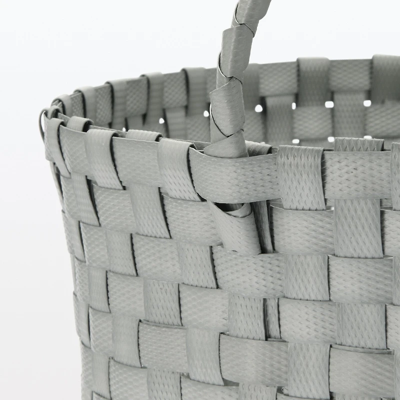 Recycled Polypropylene Strap Weave Basket