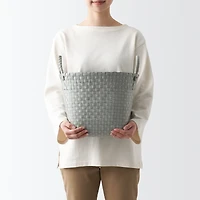 Recycled Polypropylene Strap Weave Basket