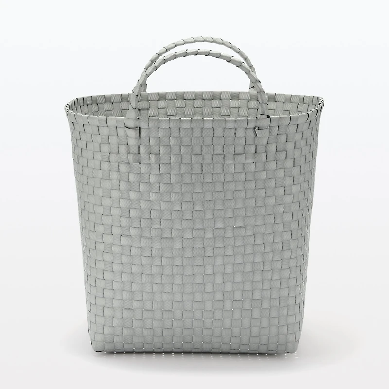 Recycled Polypropylene Strap Weave Basket