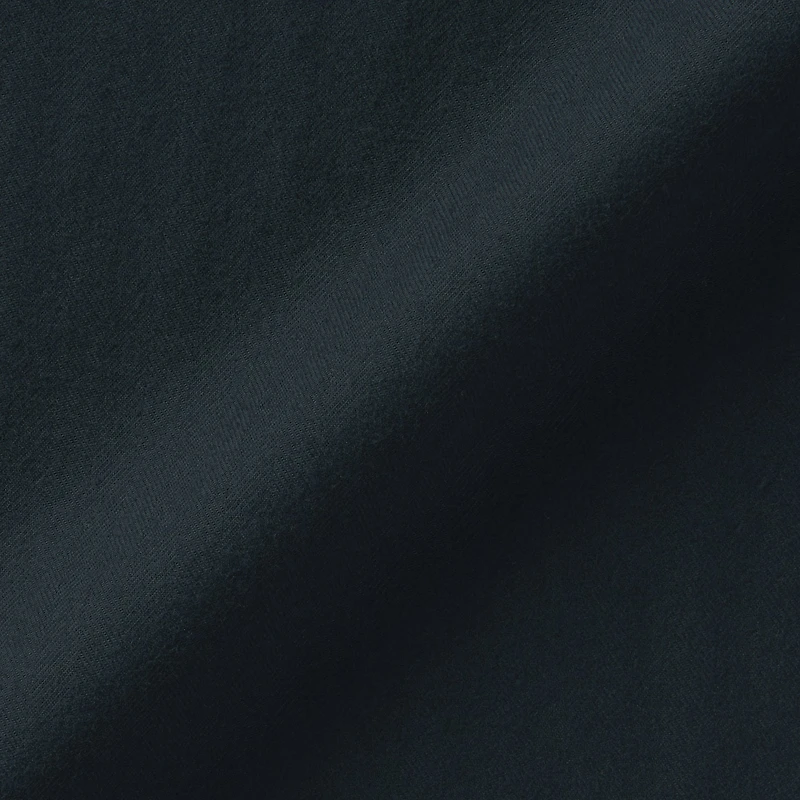 Labo Men's Brushed Cotton Twill Regular Collar Shirt