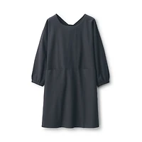 Easy Fit Long Sleeve Apron - Dark Grey