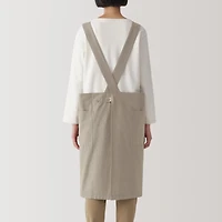 Plain Weave Cotton Shoulder Strap Apron