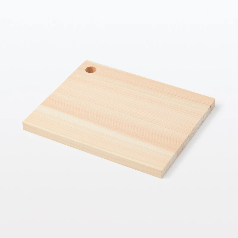Hinoki Chopping Board Thin with Hang Hole