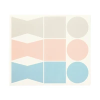Writable Gift Stickers - Grey/Blue/Pink