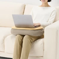 Lap Desk Cushion - Grey Beige