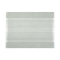 Indian Cotton Rib Placemat - Light Green