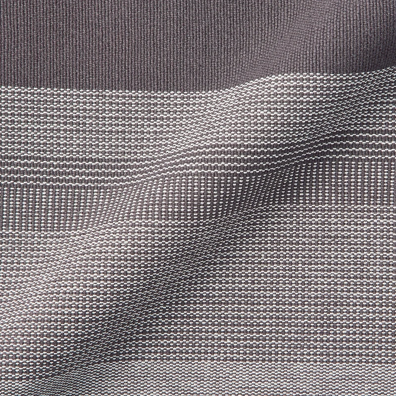 Indian Cotton Rib Placemat - Charcoal Grey