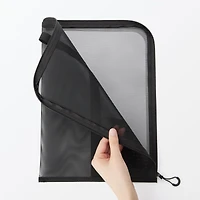 Nylon Mesh Vertical Document Case