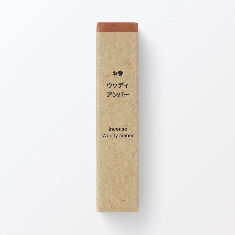 Incense Sticks - Woody Amber (12 Pack)