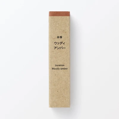 Incense Sticks - Woody Amber (12 Pack)