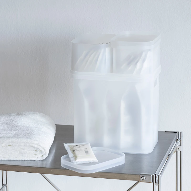 Recycled Polypropylene Makeup Box (W15 x D11 x H8.6 cm)