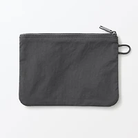 Wrinkled Nylon Flat Pouch - Medium