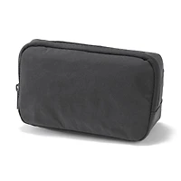 Wrinkled Nylon Wide-Opening Pouch - Large