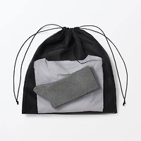 Polyester Mesh Drawstring Bag - Large